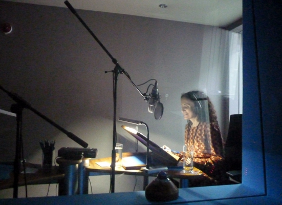 Lara recording3